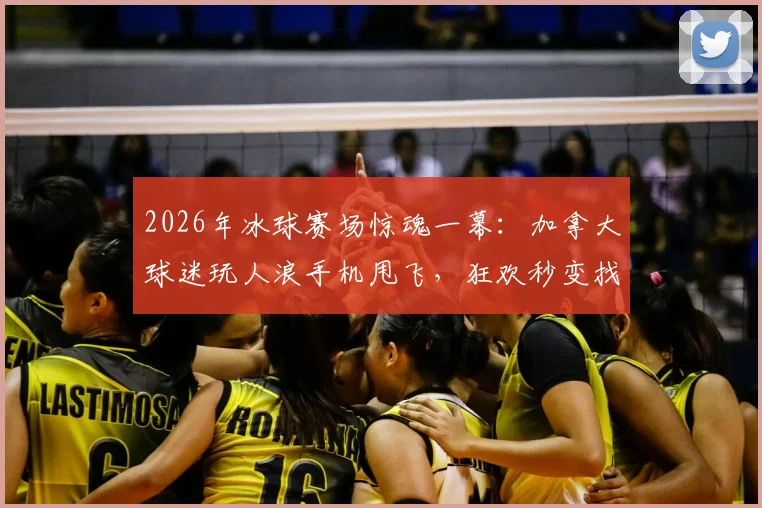 2026年冰球赛场惊魂一幕:加拿大球迷玩人浪手机甩飞,狂欢秒变找手机大作战